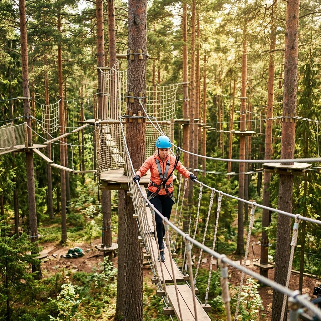 Tree-top adventure