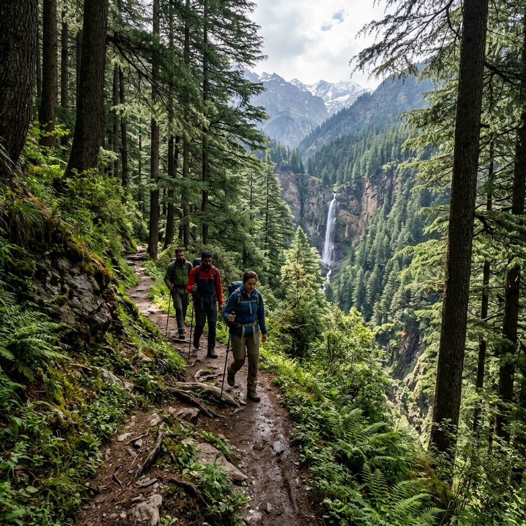 Trekking near Shimla
