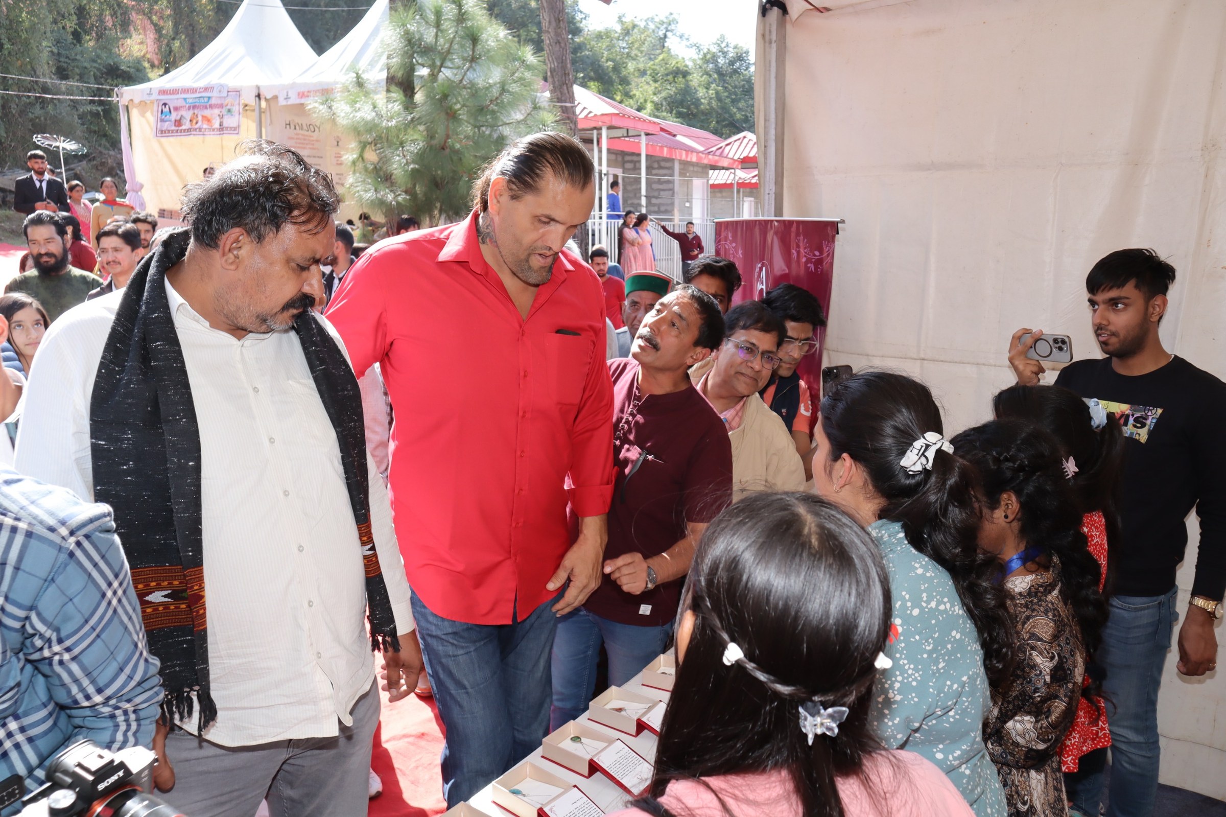 Outdoor event and activities at The Glide Inn adventure resort Junga Shimla